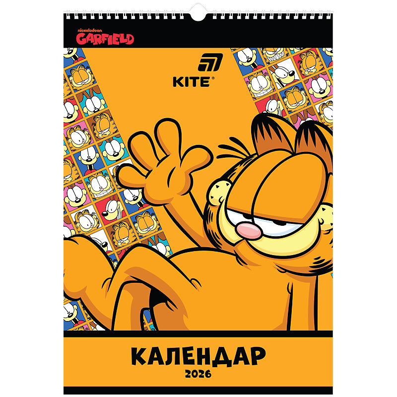 Календар-планер настінний Kite Garfield GF26-440 на 2026 р.