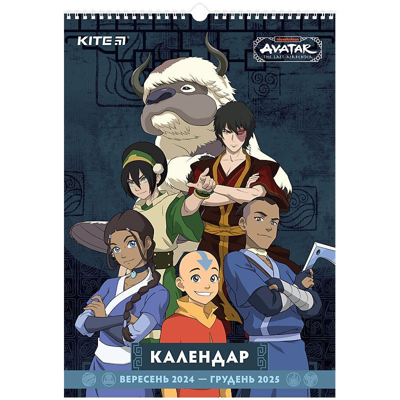 Календарь-планер настенный Kite Avatar AV24-440 на 2024-2025 г.