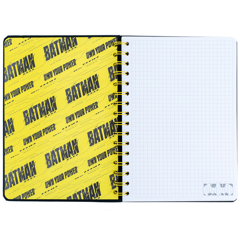 Блокнот на спирали DC Comics DC24-190, A5, 80 листов, клетка