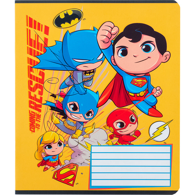 Зошит шкільний Kite DC Comics DC24-232, 12 аркушів, клітинка
