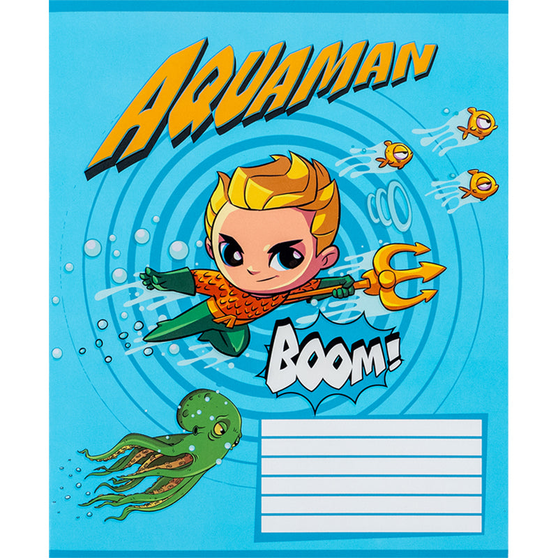 Зошит шкільний Kite DC Comics DC24-235, 12 аркушів, коса лінія