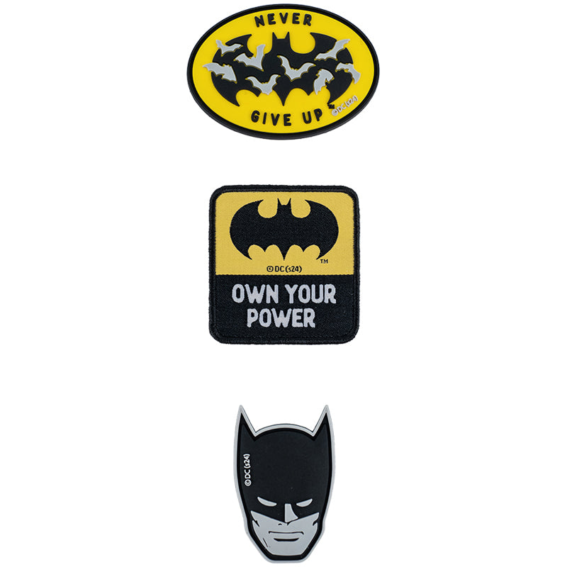 Набор бейджей на липучке Kite DC Comics Batman DC24-3012-1, 3 шт.