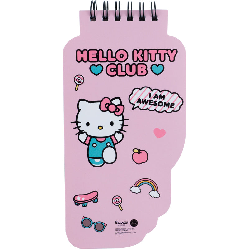 Блокнот на спіралі Kite Hello Kitty HK22-465, 50 аркушів, нелінований