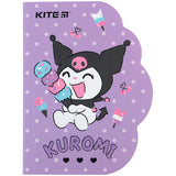 Блокнот Kite Kuromi HK24-223, А6, 60 аркушів, клітинка Блокнот Kite Kuromi HK24-223, А6, 60 аркушів, клітинка