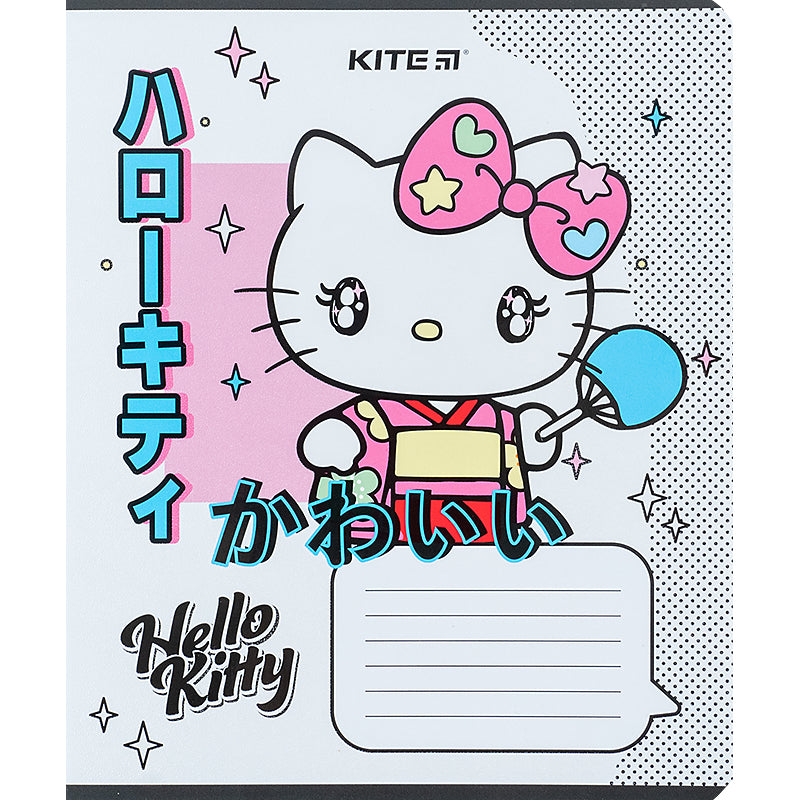 Зошит шкільний Kite Hello Kitty HK24-232-1, 12 аркушів, клітинка