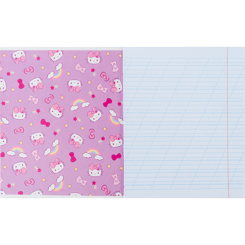 Тетрадь школьная Kite Hello Kitty HK24-235-1, 12 листов, в косую линию