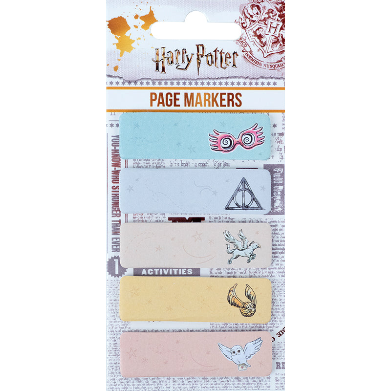 Закладка бумажная с рисунком Kite Harry Potter HP23-480, 100 шт, 5х15х50 мм, прямоугольная