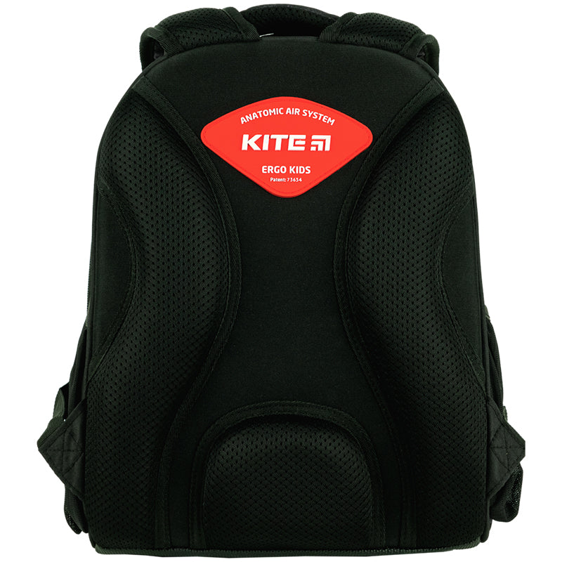 Рюкзак школьный каркасный Kite Education Hot Wheels HW24-555S