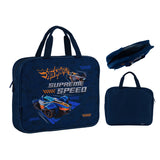 Шкільна текстильна сумка Kite Hot Wheels HW24-589, 1 відділення, A4 Шкільна текстильна сумка Kite Hot Wheels HW24-589, 1 відділення, A4