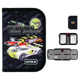 Пенал без наповнення Kite Hot Wheels HW24-622, 1 відділення, 2 відвороти Пенал без наповнення Kite Hot Wheels HW24-622, 1 відділення, 2 відвороти