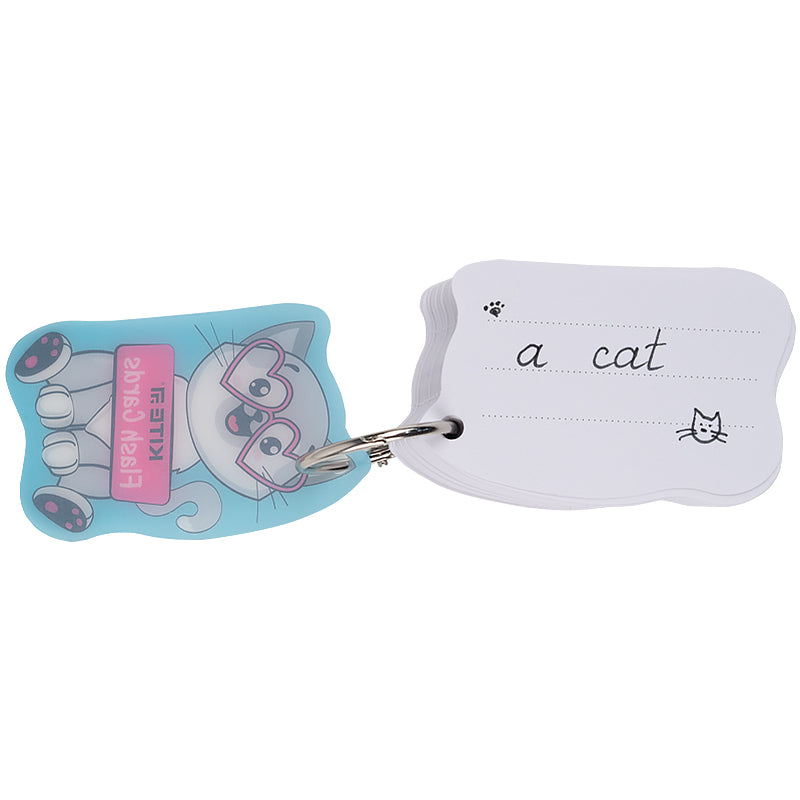 Карточки для записи иностранных слов Kite Cat K21-358-4, 80 листов