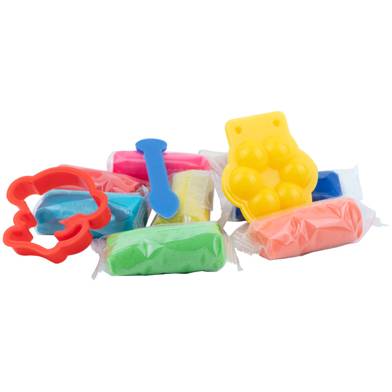Тісто для ліпки кольорове Kite Dogs K22-137, 8*20 г + 2 формочки + стек