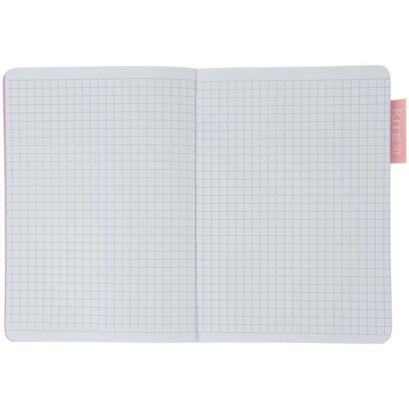 Блокнот Kite K22-467-3, 96 аркушів, клітинка, рожевий