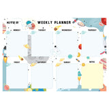 Планер настінний на тиждень Kite Space K22-471-1, А4 Планер настінний на тиждень Kite Space K22-471-1, А4