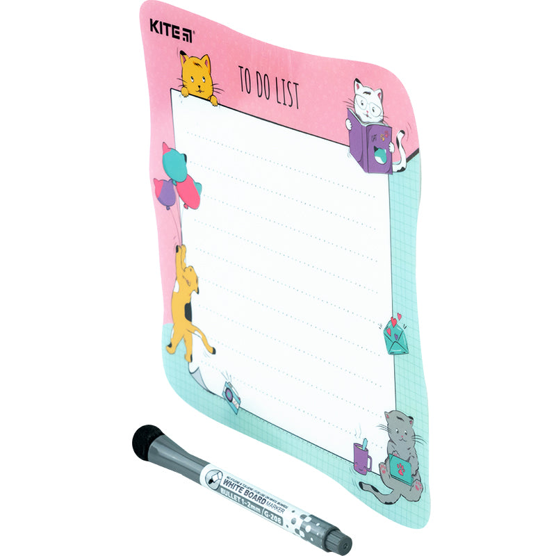 Планер настенный To do list Kite Cats K22-472-2, А5