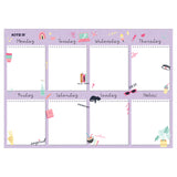 Планер настенный на неделю Kite Purple mood K22-473-2, А3 Планер настенный на неделю Kite Purple mood K22-473-2, А3