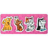 Закладки пластикові Kite Pets K22-479-5, 4x20 шт, 35х50 мм Закладки пластикові Kite Pets K22-479-5, 4x20 шт, 35х50 мм