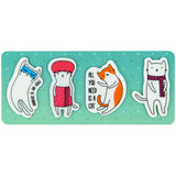 Закладки пластикові Kite Cats K22-479-6, 4x20 шт, 35х50 мм Закладки пластикові Kite Cats K22-479-6, 4x20 шт, 35х50 мм