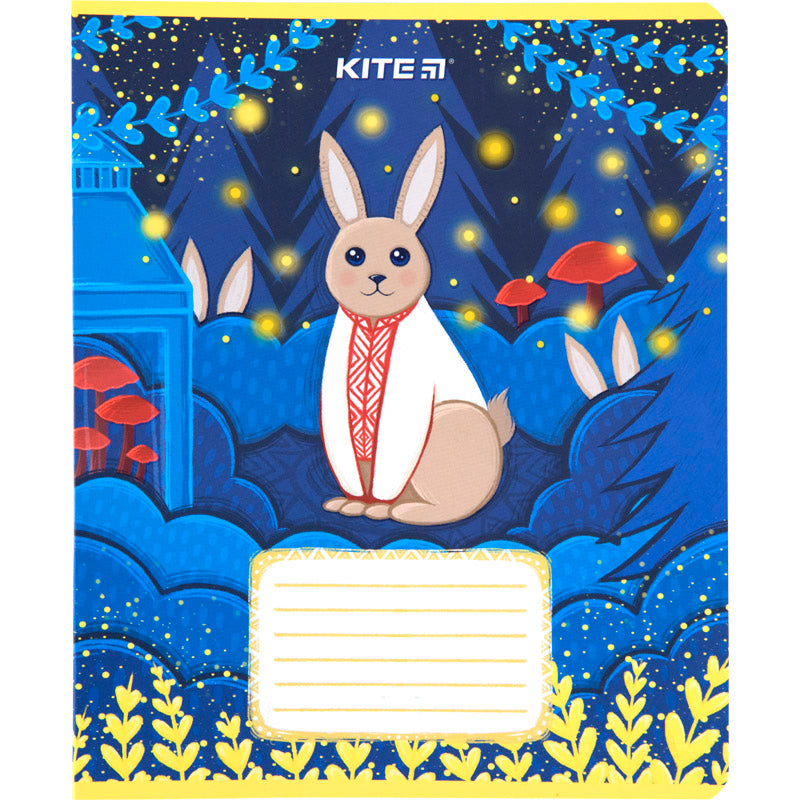 Зошит шкільний Kite Лісова казка K23-232-2, 12 аркушів, клітинка