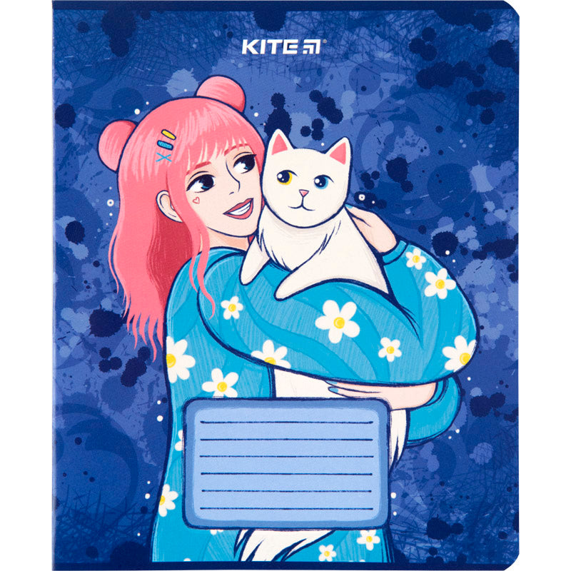 Тетрадь школьная Kite Украинки K23-236-2, 18 листов, клетка