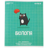 Зошит предметний Kite Cat K23-240-17, 48 аркушів, клітинка, біологія Зошит предметний Kite Cat K23-240-17, 48 аркушів, клітинка, біологія