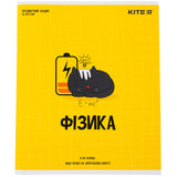 Зошит предметний Kite Cat K23-240-23, 48 аркушів, клітинка, фізика Зошит предметний Kite Cat K23-240-23, 48 аркушів, клітинка, фізика