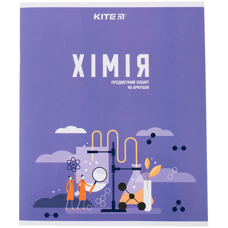 Зошит предметний Kite Urban K23-240-30, 48 аркушів, клітинка, хімія