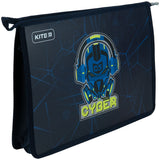 Папка на молнии Kite Cyber K23-428-2, A4+ Папка на молнии Kite Cyber K23-428-2, A4+