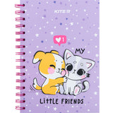 Блокнот с закладками с липким слоем Kite Friends K24-191-2, А5, 80 листов, клетка Блокнот с закладками с липким слоем Kite Friends K24-191-2, А5, 80 листов, клетка