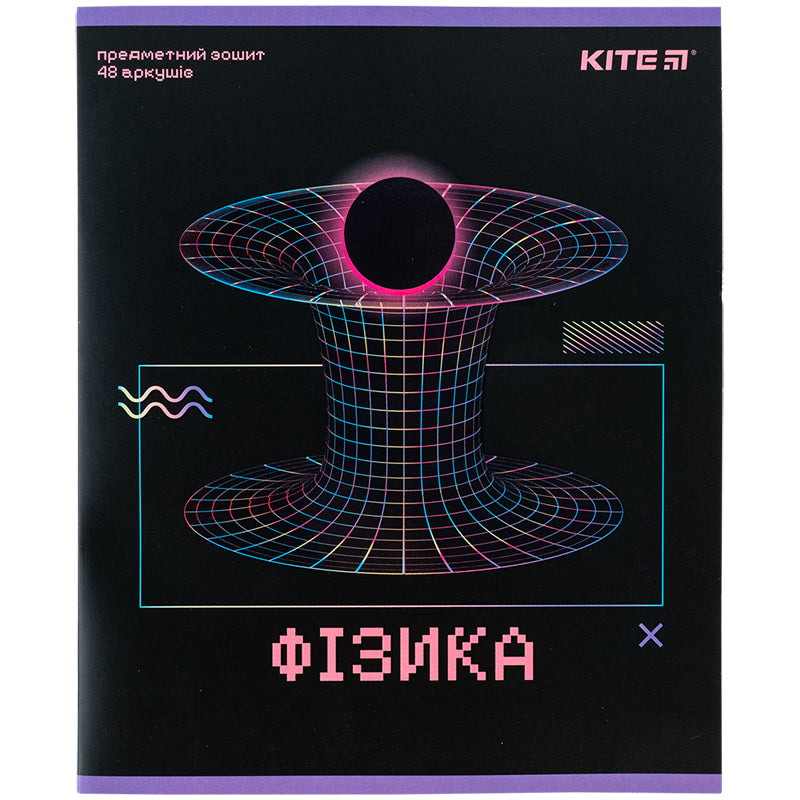 Зошит предметний Kite Neo K24-240-15, 48 аркушів, клітинка, фізика