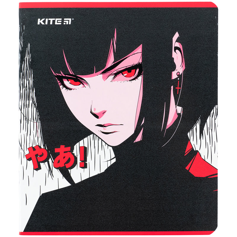 Зошит шкільний Kite Anime K24-259-2, 48 аркушів, клітинка
