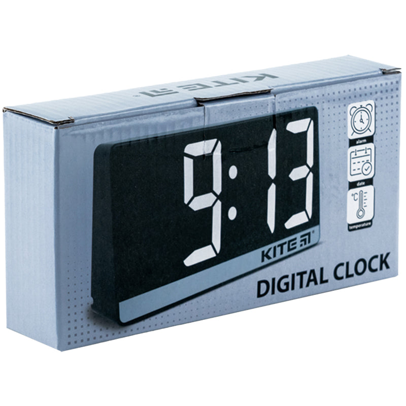 Часы электронные цифровые Kite K24-488-2, белые