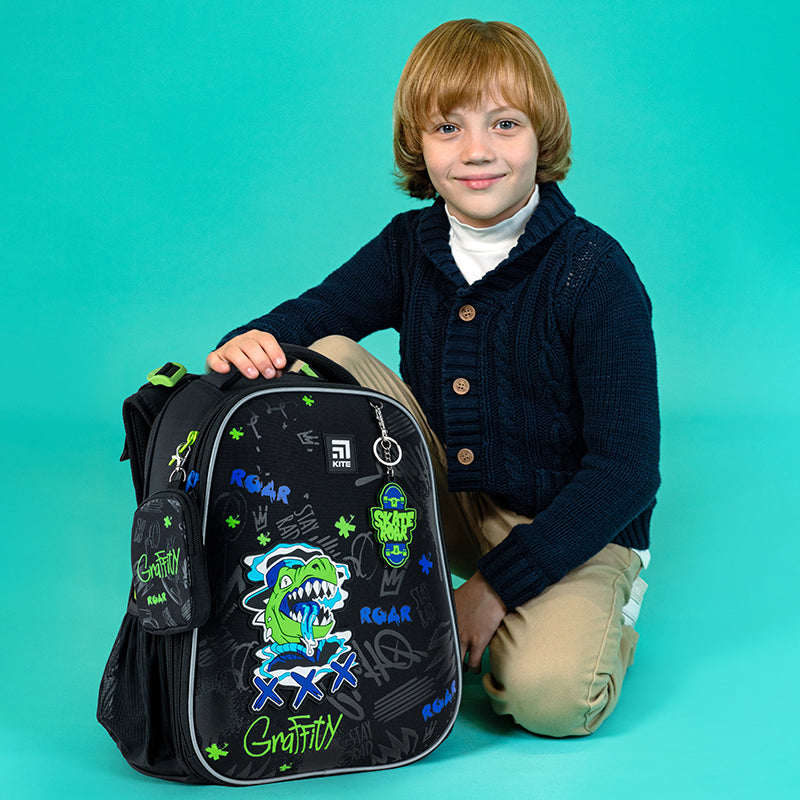 Рюкзак шкільний каркасний Kite Education Roar K24-531M-5