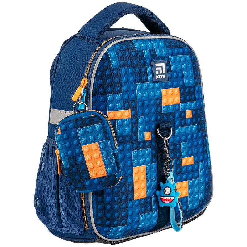 Рюкзак школьный каркасный Kite Education Blocks K24-555S-6
