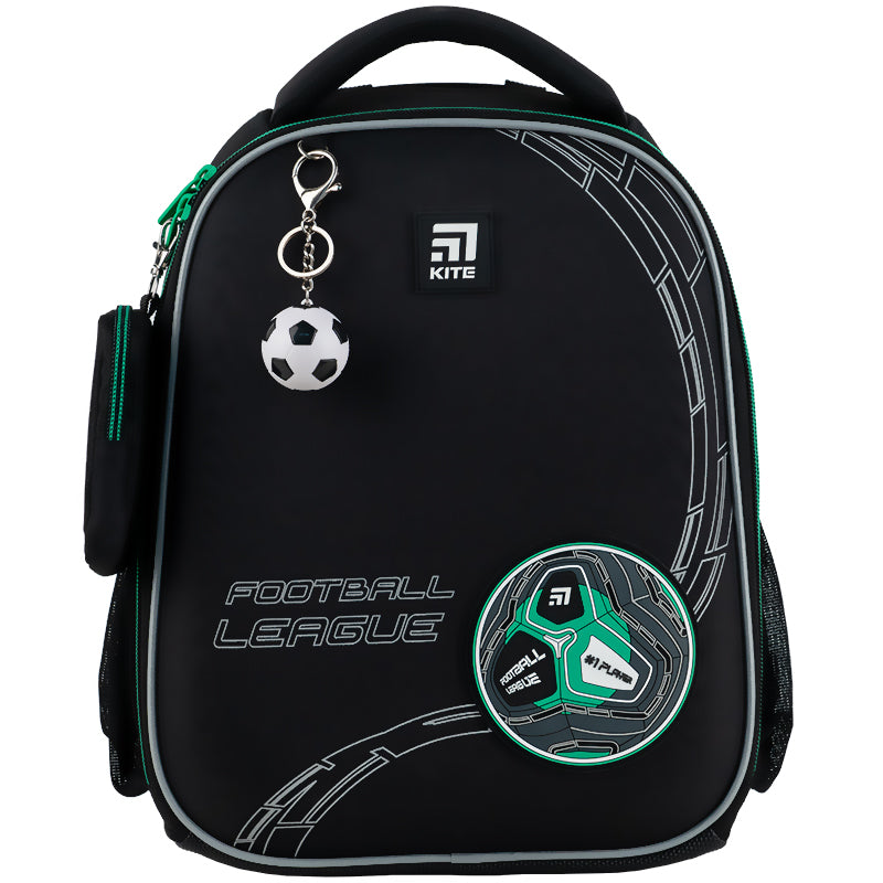 Рюкзак школьный каркасный Kite Education Football K24-555S-9