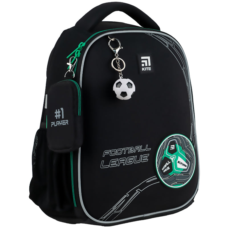 Рюкзак школьный каркасный Kite Education Football K24-555S-9