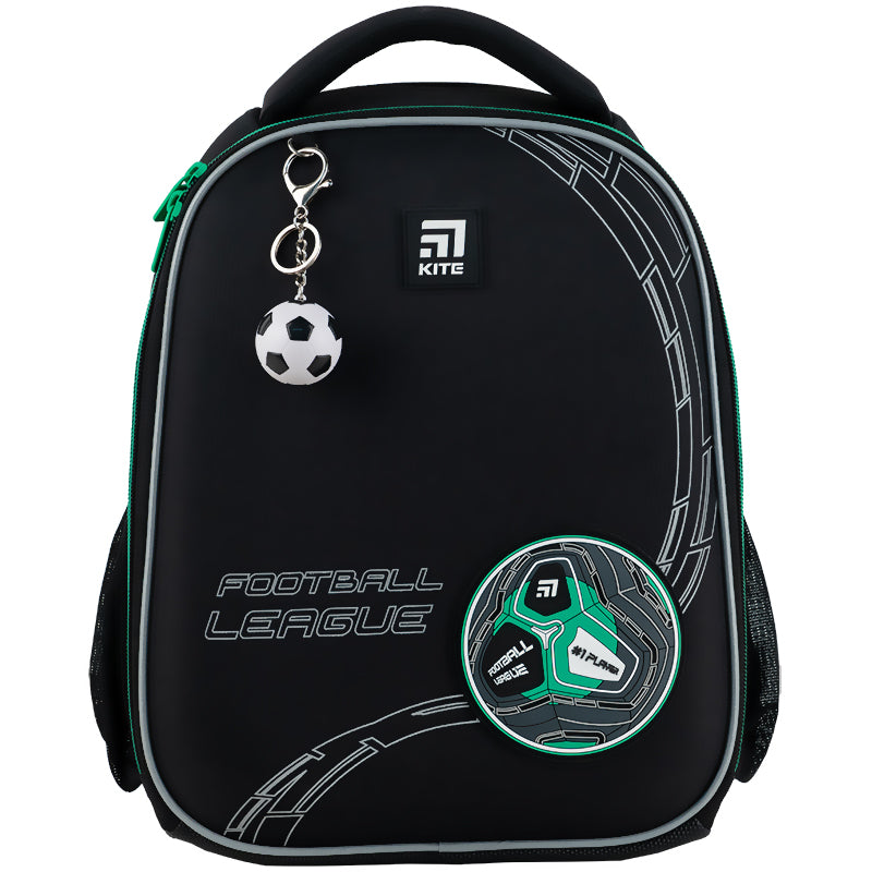 Рюкзак школьный каркасный Kite Education Football K24-555S-9