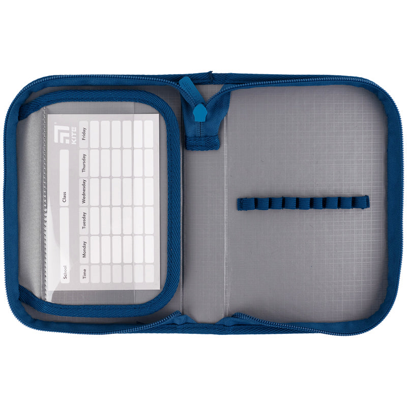 Пенал без наполнения Kite K24-621-6, 1 отделение, 1 отворот