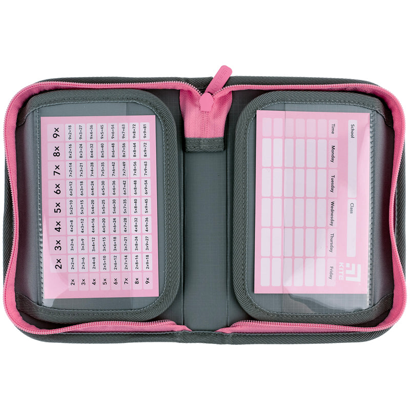 Пенал без наполнения Kite College Line K24-622-1, 1 отделение, 2 отворота