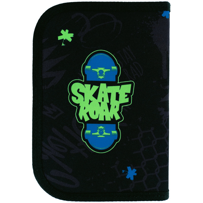 Пенал без наполнения Kite Roar K24-622-4, 1 отделение, 2 отворота