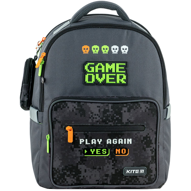 Рюкзак школьный Kite Education Game Over K24-770M-4