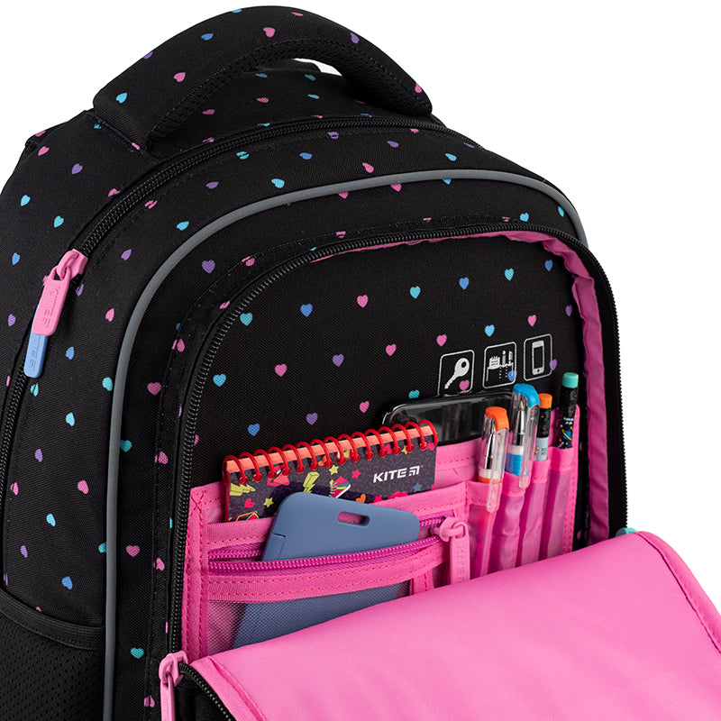Рюкзак школьный Kite Education Catsline K24-773M-2