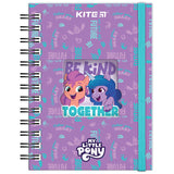 Блокнот на спіралі Kite My Little Pony LP23-229, А6, 80 аркушів, клітинка Блокнот на спіралі Kite My Little Pony LP23-229, А6, 80 аркушів, клітинка