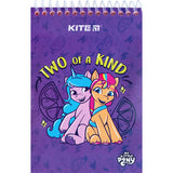 Блокнот на спіралі Kite My Little Pony LP24-196, А6, 48 аркушів, нелінований Блокнот на спіралі Kite My Little Pony LP24-196, А6, 48 аркушів, нелінований