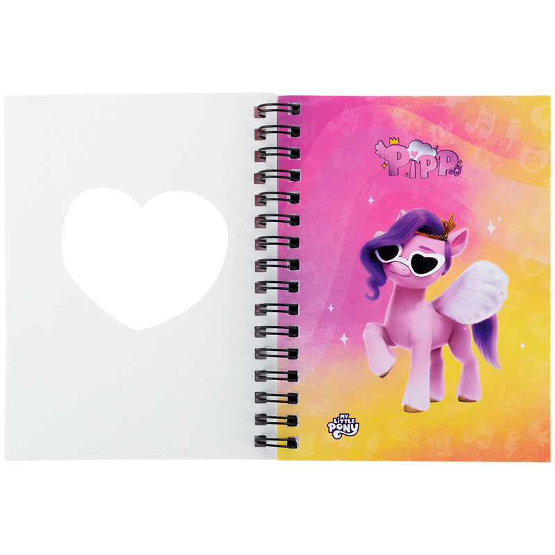 Блокнот на спіралі Kite My Little Pony LP24-229, А6, 80 аркушів, клітинка