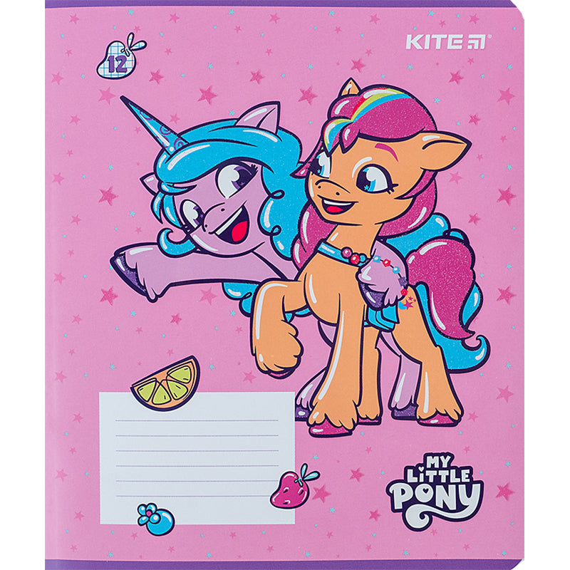 Зошит шкільний Kite My Little Pony LP24-232, 12 аркушів, клітинка