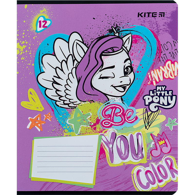 Зошит шкільний Kite My Little Pony LP24-234, 12 аркушів, лінія