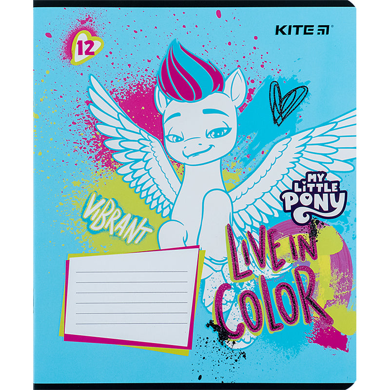 Зошит шкільний Kite My Little Pony LP24-234, 12 аркушів, лінія