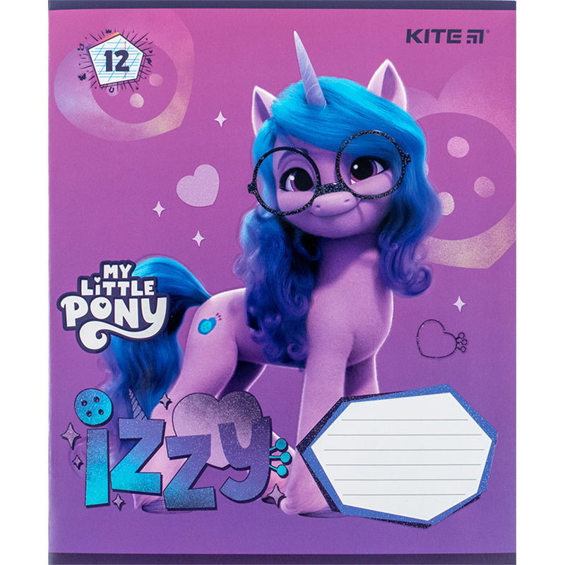 Зошит шкільний Kite My Little Pony LP24-235, 12 аркушів, коса лінія