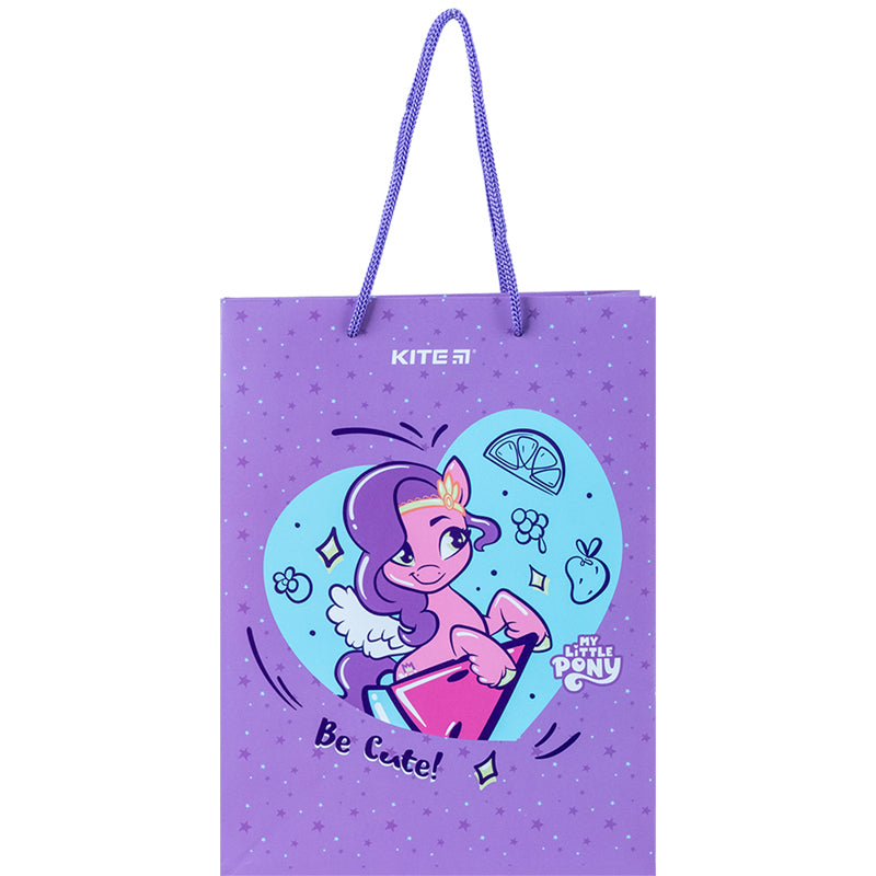 Пакет бумажный подарочный Kite My Little Pony LP24-265, 18х24см